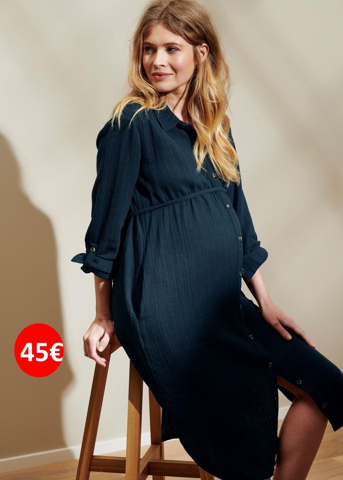robe chemisier future maman
