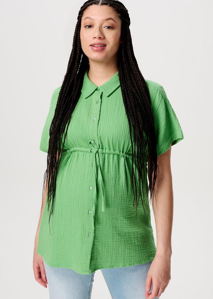 chemise de grossesse verte