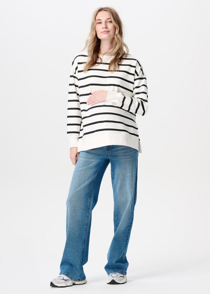 jeans large de grossesse