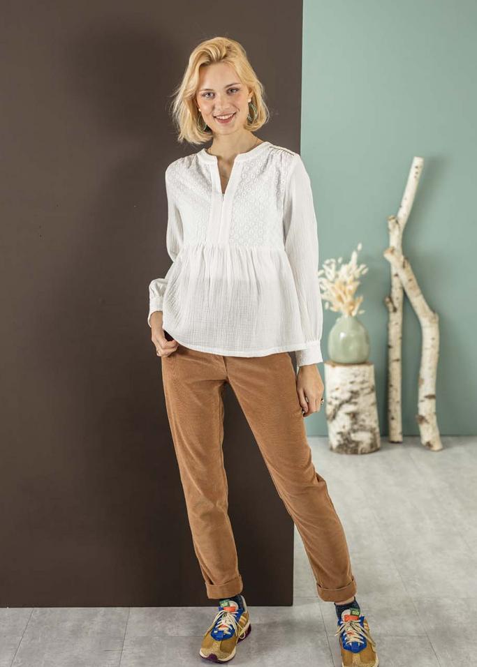 pantalon en velours de grossesse