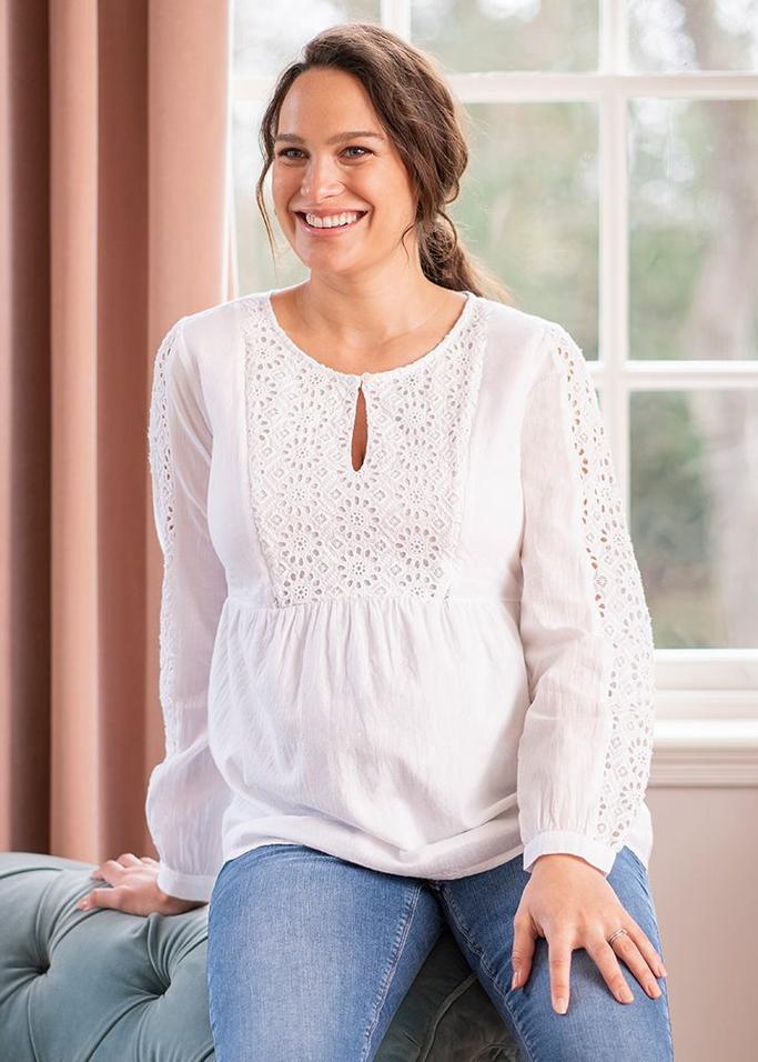 blouse de grossesse et d'allaitement