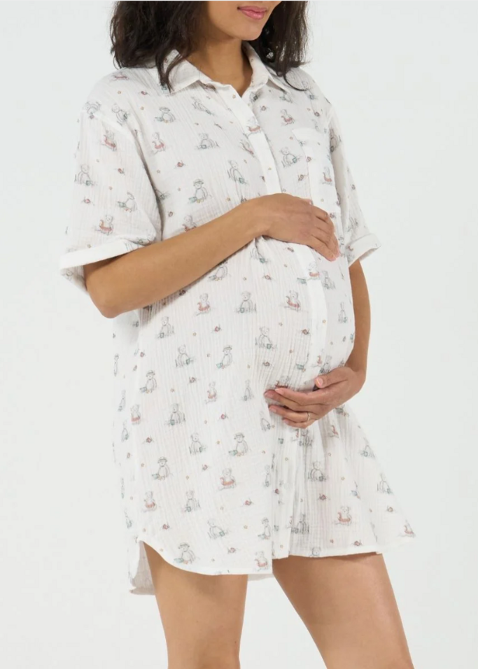 chemise de nuit de grossesse