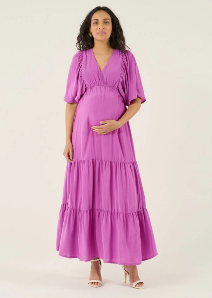 robe longue de grossesse