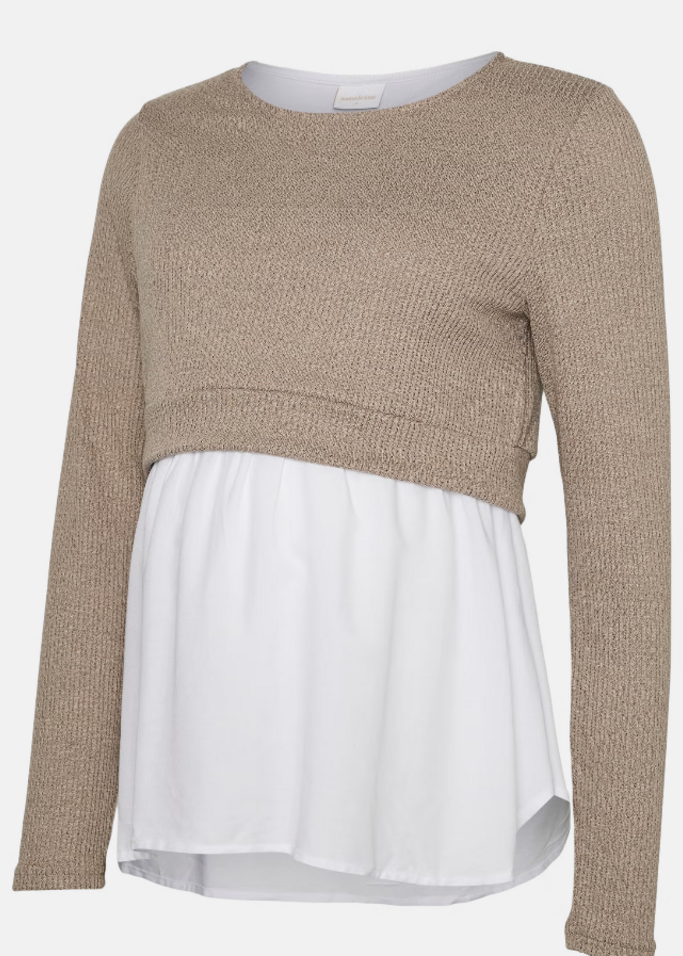 tee-shirt de grossesse et d'allaitement