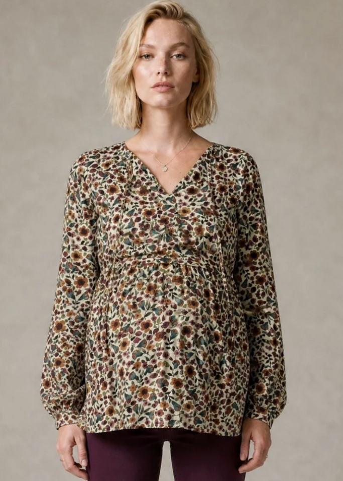 blouse de grossesse et d'allaitement