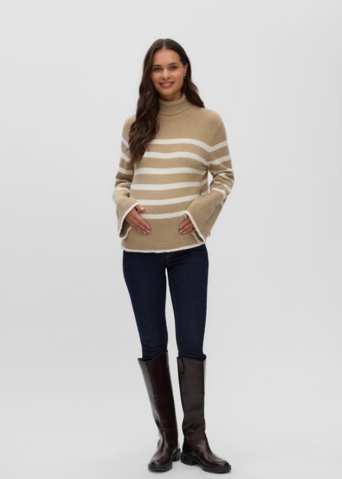 pull col roulé