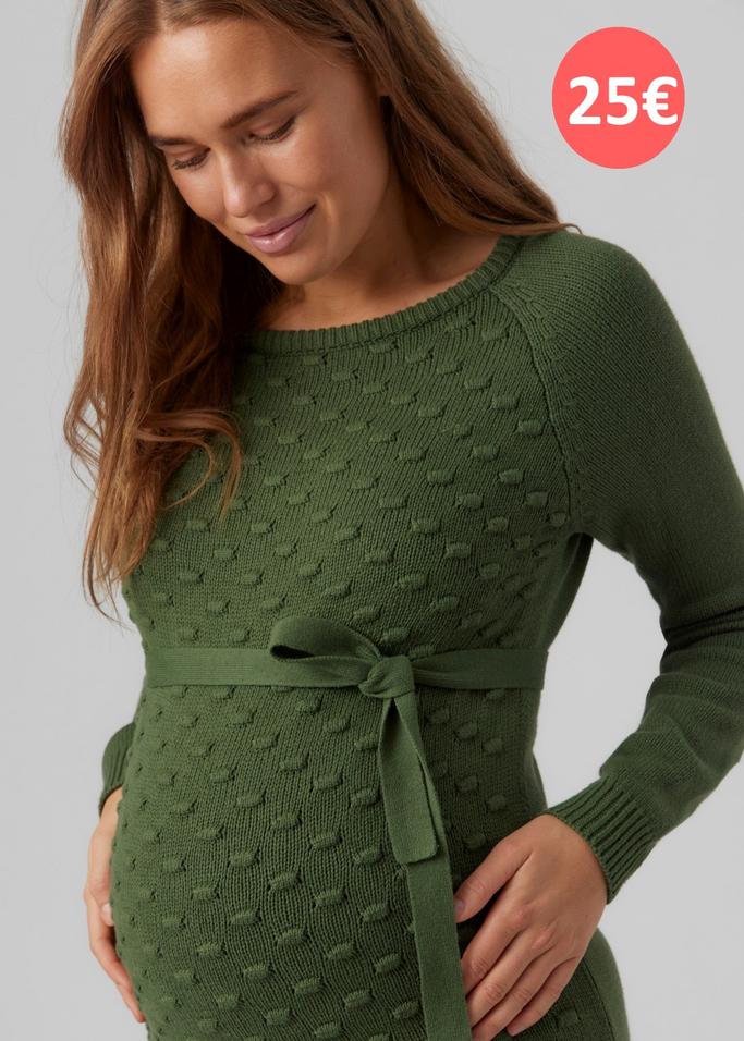 robe de grossesse maille
