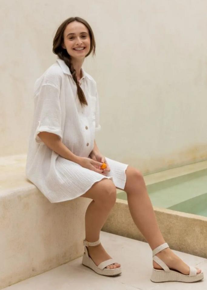 Maternity shirt dress Cache-Coeur