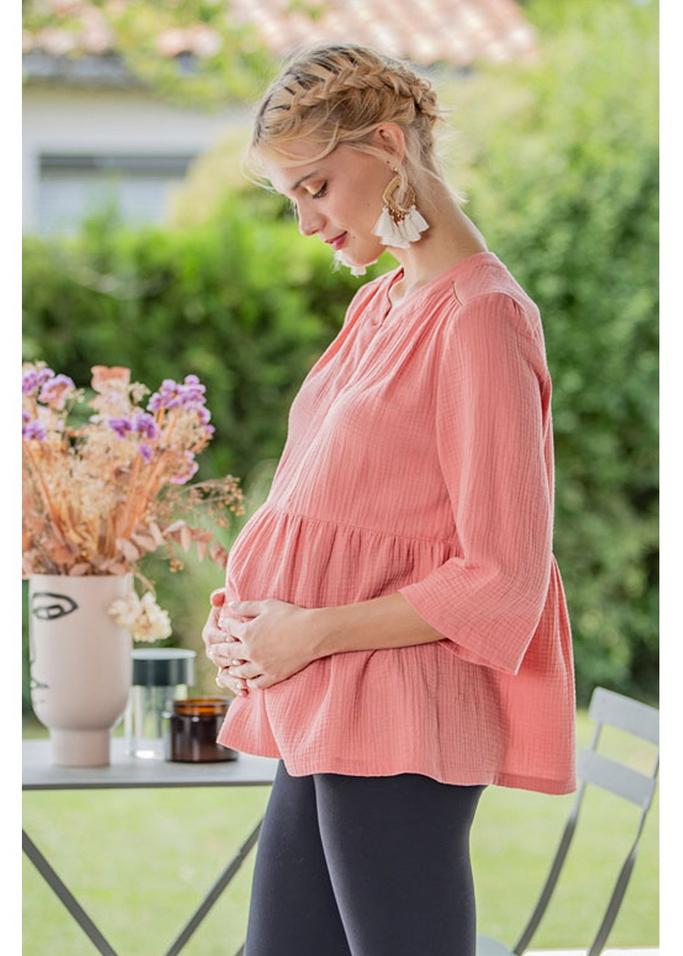 blouse de grossesse et d'allaitement
