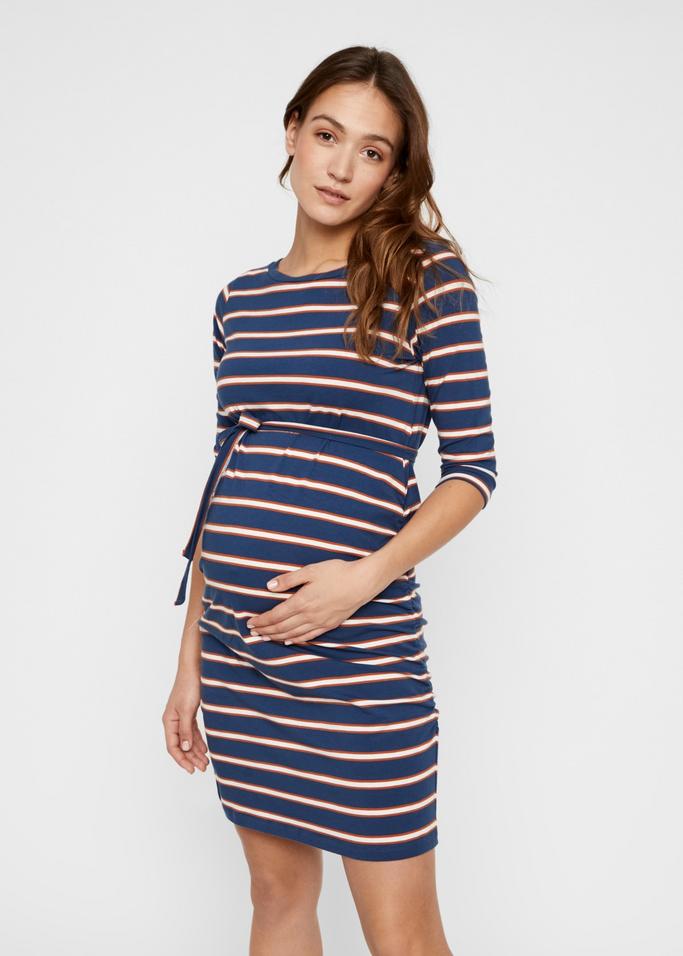 Maternity dress stripes