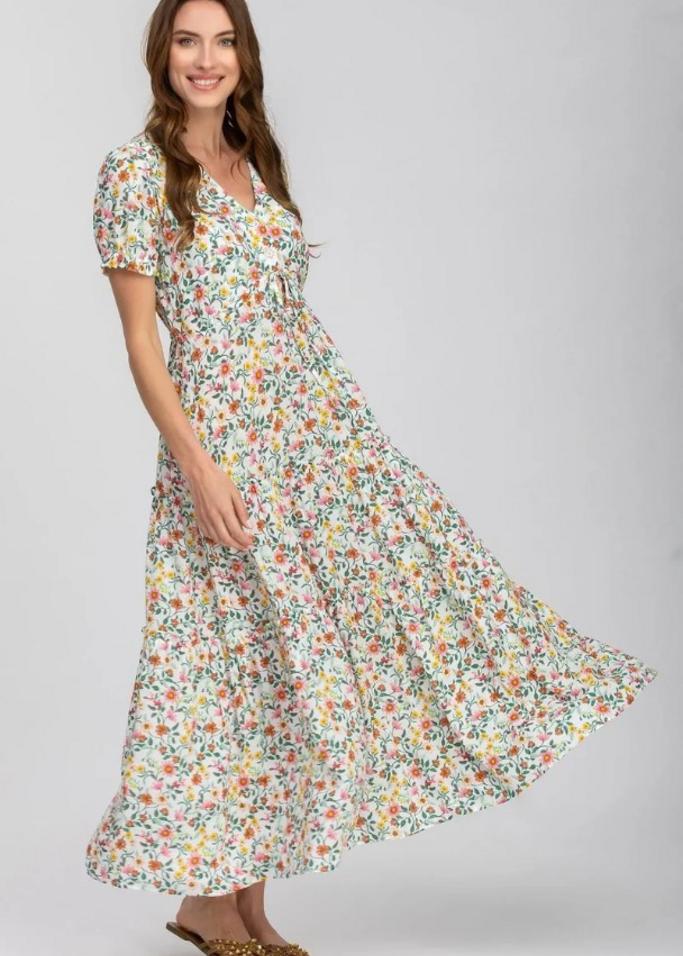 robe habillée de grossesse et d'allaitement