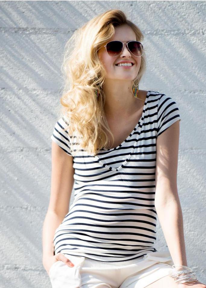 tee-shirt de grossesse et d'allaitement