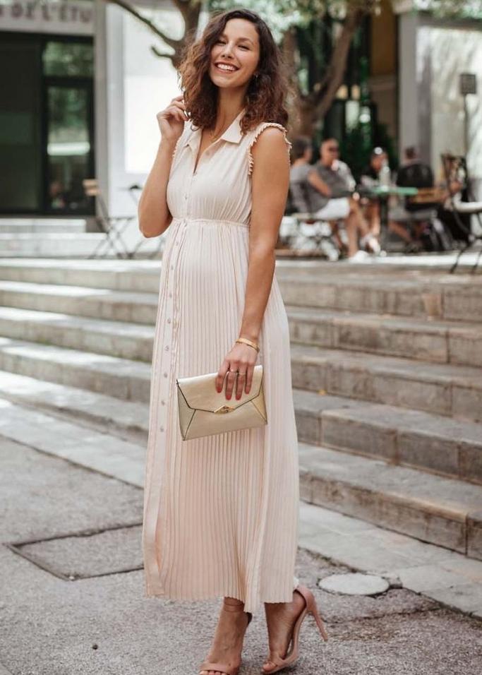 long formal maternity dress