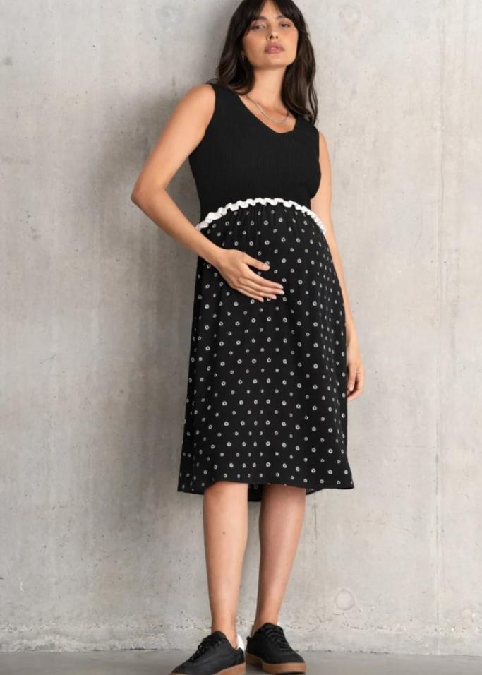 black nursing dress Ursula
