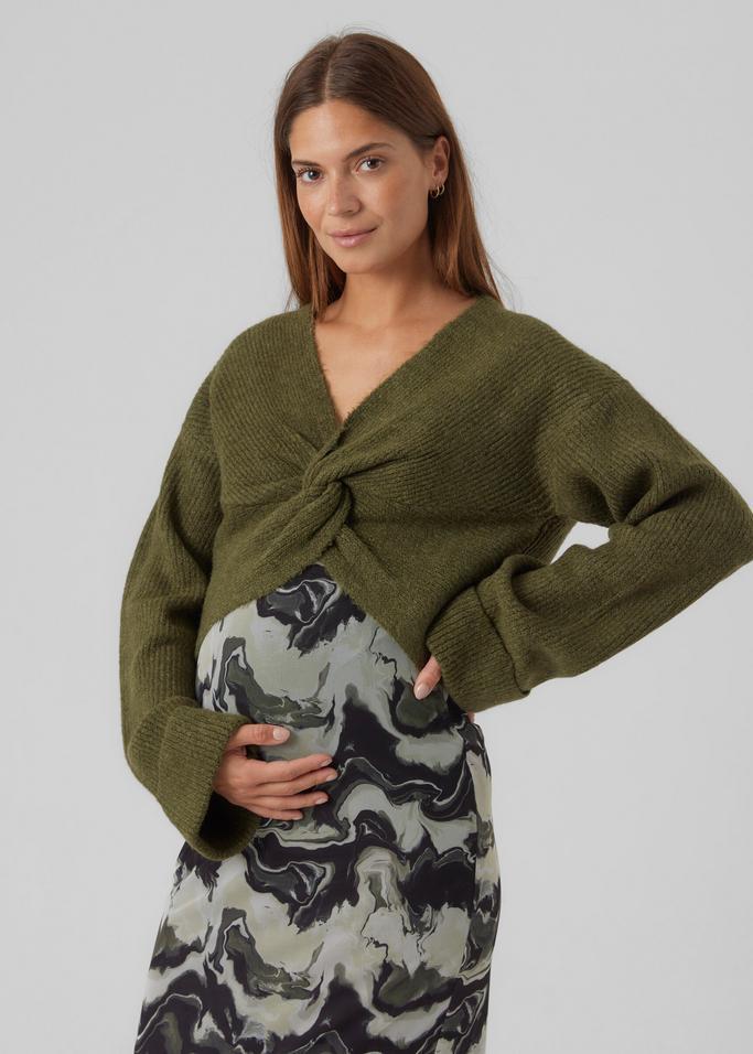 pull crop maternité
