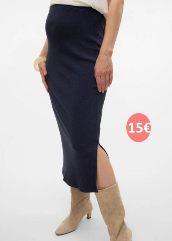 long maternity skirt