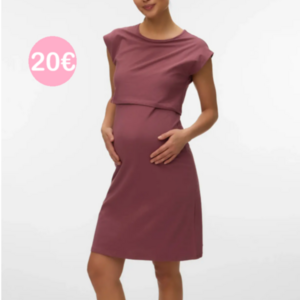 elegante zwangerschapsjurk