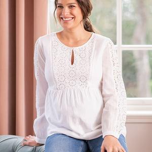 blouse de grossesse et d'allaitement