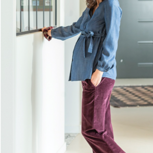 pantalon de grossesse en velours