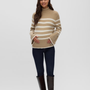 pull col roulé