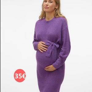 Purple Maternity dress