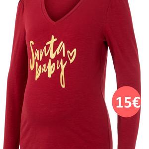 Maternity Christmas T-shirt 