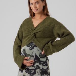 pull crop maternité