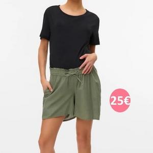 Linnen zwangerschapsshort